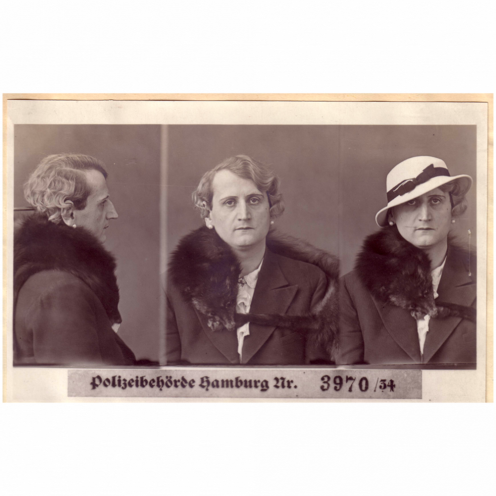 Müller, Rudolf, drei Polizeifotografien, Staatsarchiv Hamburg, 242-4_714